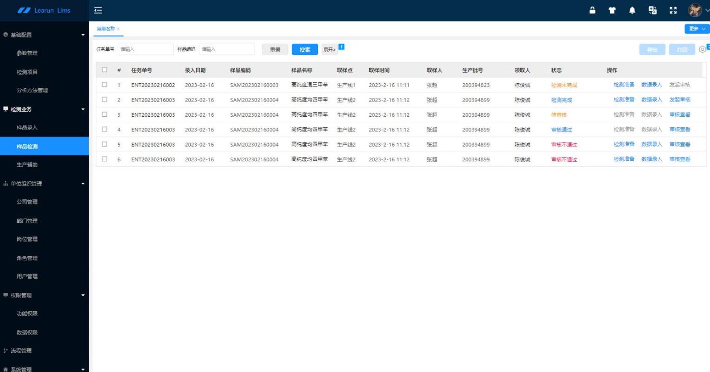 四川石化企业LIMS实验室信息管理系统案例(图3)