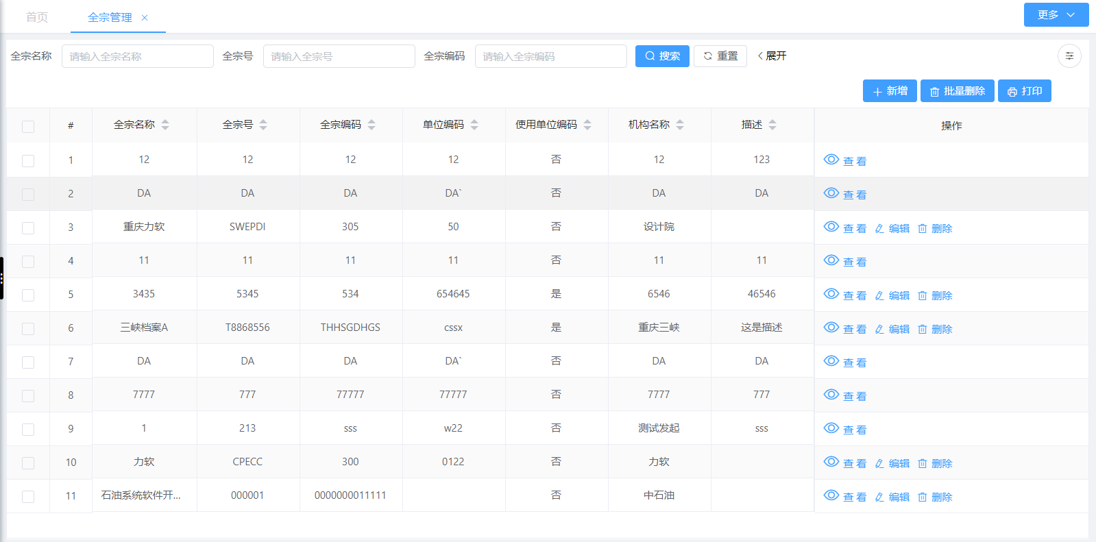 全宗管理(图1)