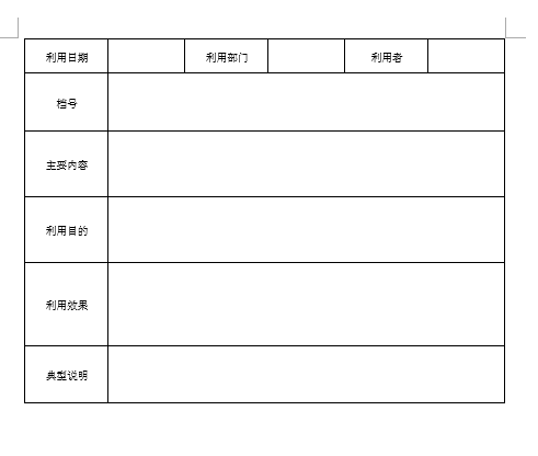 档案利用反馈(图2)