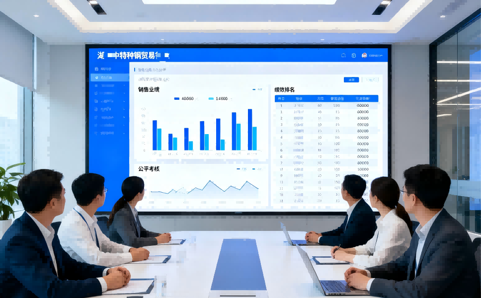 湖北某特种钢贸易企业贸易管理系统案例