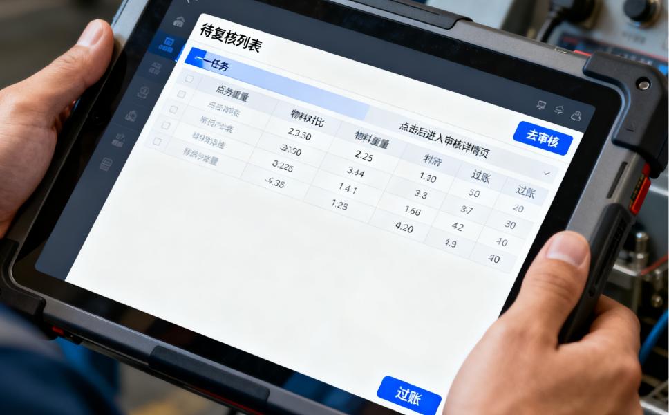 待复核列表(图1)