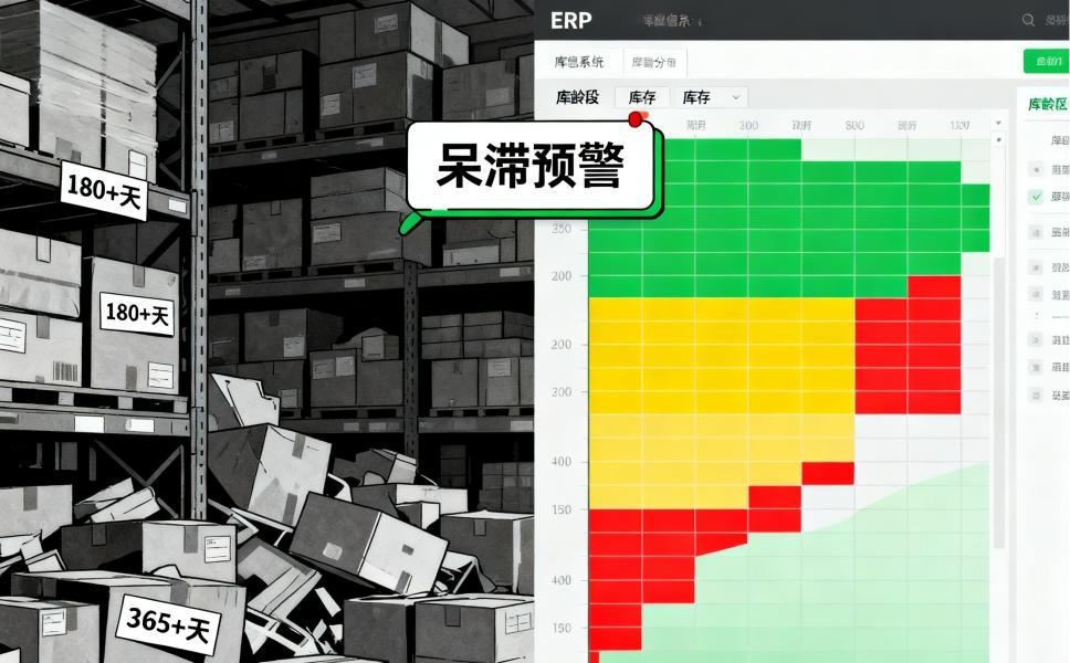 呆滞库存积压？ERP库龄分析+自动预警