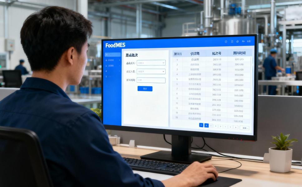 食品厂批次追溯太难做?FoodMES一键反查原料全链路
