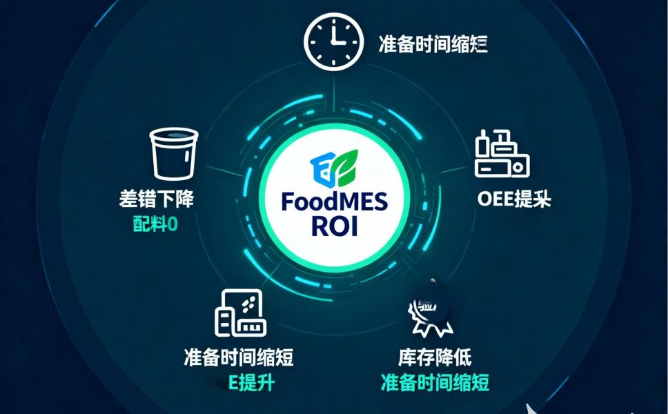 MES到底值不值?食品企业5个真实收益数据