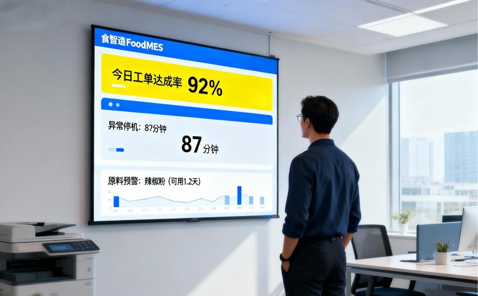 老板没时间看报表?