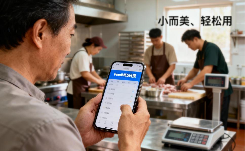 小微食品厂也能用MES？低成本数字化入门方案(图1)