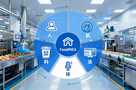 FoodMES如何实现“人、机、料、法、环”全面互联？(图1)