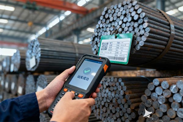仓管员使用PDA扫码出库_SteelFlow.jpg