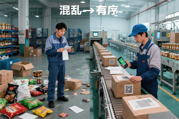 包装环节如何防错?FoodMES绑定产品与包装规格(图1) 包装防错_FoodMES包材绑定_FoodMES.jpg