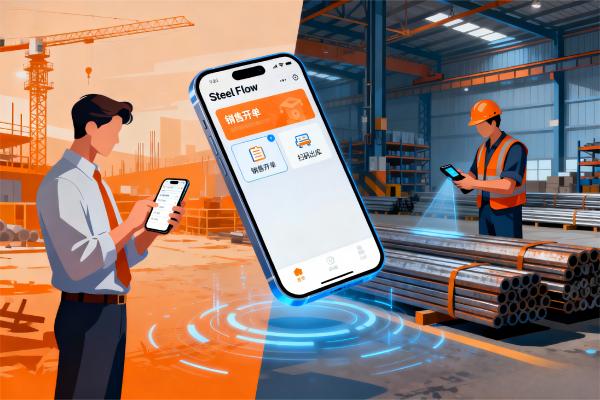 移动端ERP：钢贸业务如何实现随时随地处理？