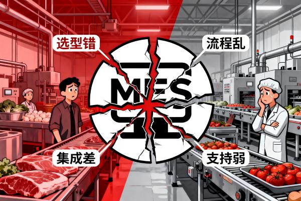 MES实施失败的4大原因:选型错、流程乱、集成差、支持弱(图1) MES实施失败_四大原因_FoodMES.jpg
