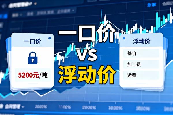 钢材贸易中的“一口价”与“浮动价”如何在ERP中管理？