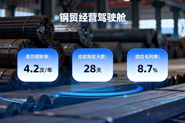 钢贸ERP里的智能报表，真能帮老板“一眼看清”生意？