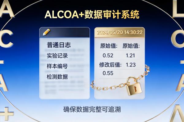 LIMS系统中的审计追踪(Audit Trail)功能:不只是日志那么简单(图1) 审计追踪_ALCOA+_LIMS.jpg