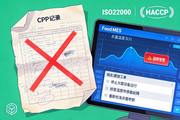 如何通过FoodMES满足HACCP/ISO22000认证要求？