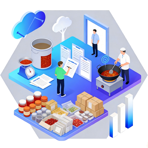 火锅厂困境图_食品厂生产管理六大痛点场景_FoodMES食智造