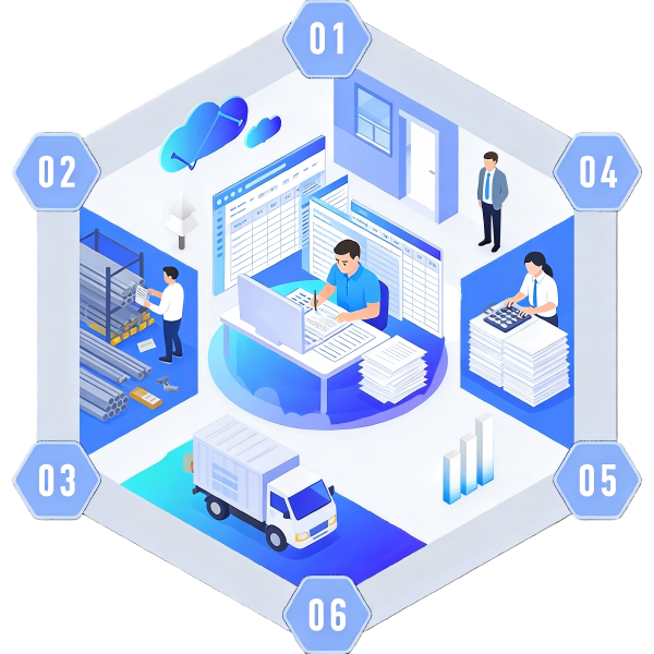 钢材贸易企业的六大痛点_钢贸困境场景_钢贸链SteelFlow系统