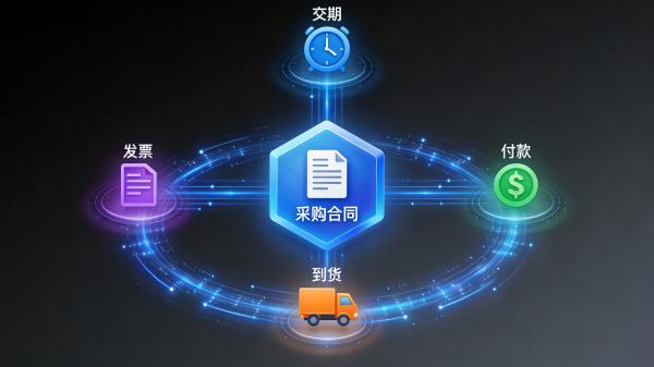 钢贸企业如何通过ERP系统实现采购合同的履约跟踪?(图1) 钢贸采购合同_履约跟踪看板_SteelFlow.jpg