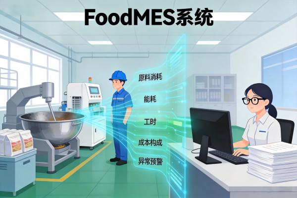 财务如何通过FoodMES参与生产成本分析?(图1) 财务_成本分析_FoodMES.jpg