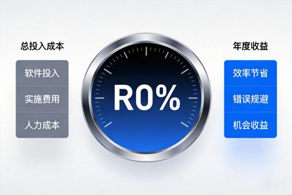 老板最关心的3个ERP指标:ROI、回款周期、库存周转率(图2) ROI投资回报率_价值可视化_SteelFlow.jpg