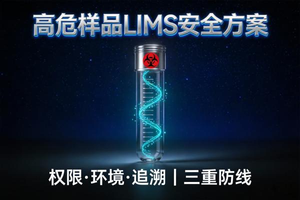 从“人防”到“技防”：某生物医药实验室的高危样品LIMS安全实践