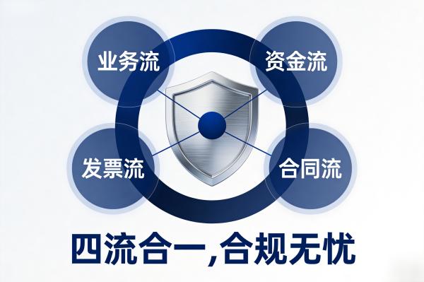钢贸企业如何通过ERP系统实现发票的自动匹配与核销?(图3) 四流合一_税务合规_SteelFlow.jpg