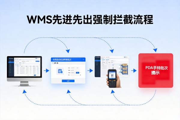 先进先出(FIFO)怎么实现？WMS批次效期管理与强制拦截逻辑
