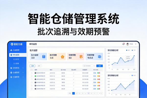 先进先出(FIFO)怎么实现?WMS批次效期管理与强制拦截逻辑(图1) 批次效期管理界面_WMS.jpg