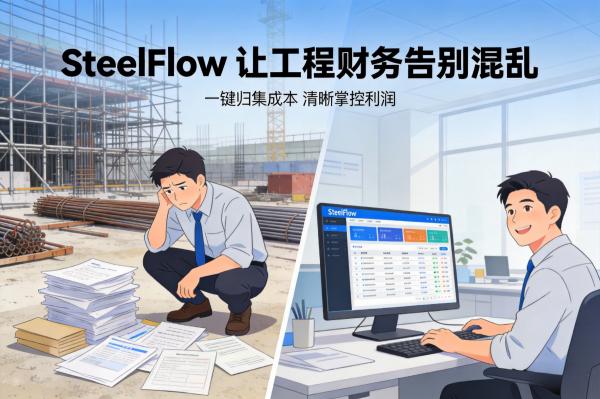 钢贸ERP系统如何支持按项目进行钢材销售与成本核算？