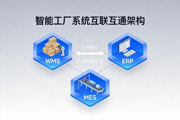 WMS对接ERP/MES：打破数据孤岛，实现业财一体化与生产联动