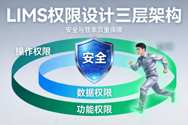 LIMS权限总被吐槽太死板?看懂这3层设计,安全与效率兼得!(图1) LIMS_权限设计_三层架构.jpg