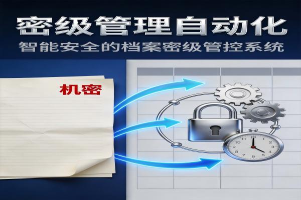 档案密级变更与解密流程的自动化控制实现(图1) 密级管理_自动化_Archives.jpg