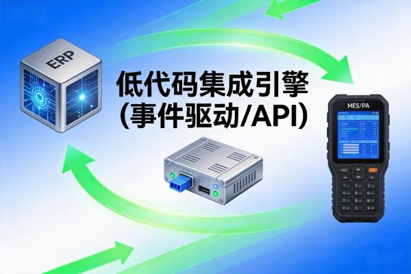 与ERP集成:低代码定制开发解决食品行业BOM变更同步滞后难题(图1) BOM实时同步架构图_低代码定制开发_LowCode.jpg