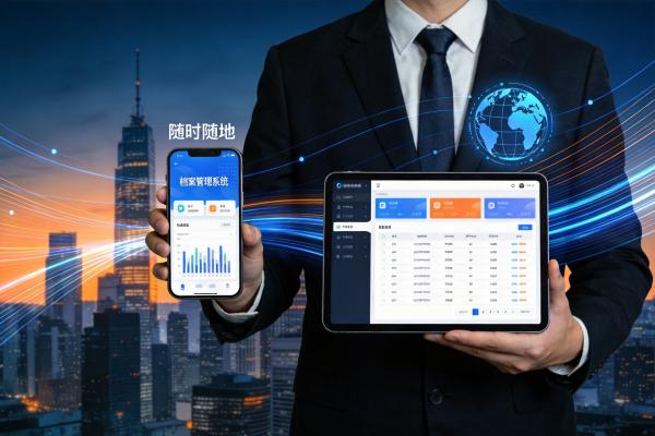 移动端档案管理系统:随时随地查档借阅的实现方案(图1) 移动查档_随时随地_Archives.jpg