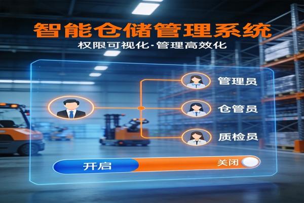 WMS权限管理：多级角色设定与操作日志全程追溯