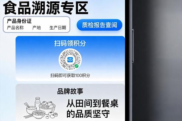 食品企业一物一码怎么落地?FoodMES全链路追溯方案(图3) 消费者扫码_营销互动_FoodMES.jpg