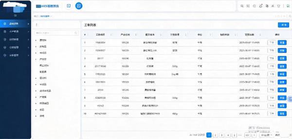 某烘焙连锁中央工厂:MES+ERP一体化,订单交付准时率提升至98%(图1) 工单自动下发_配方推送_FoodMES.jpg