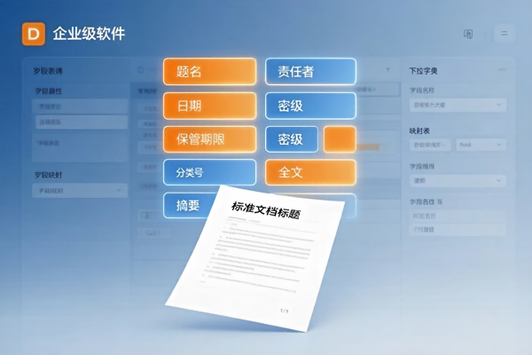 DA/T 13-2022元数据字段在系统中的落地示例与配置指南