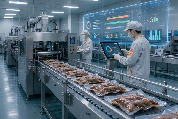 鸡爪加工车间数字化：FoodMES从解冻腌制到包装的全流程透明化方案