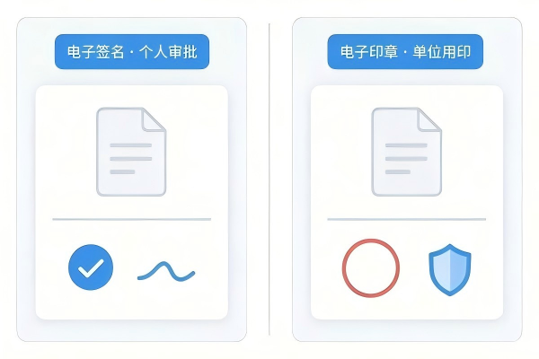 电子印章与电子签名在档案系统中的法律效力与应用(图2) 电子印章电子签名应用场景_档案.jpg