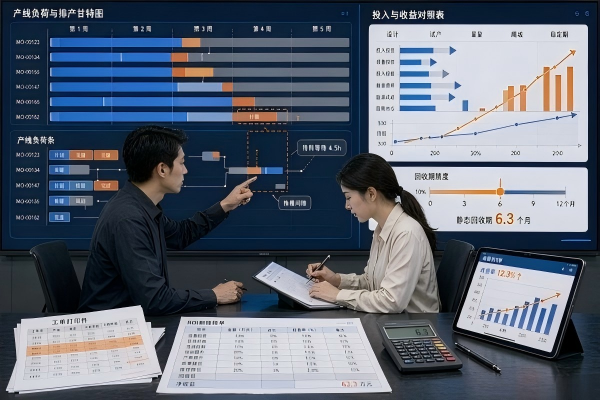 APS投资回报ROI测算模型