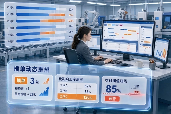 紧急插单怎么办?动态重排的秒级响应逻辑