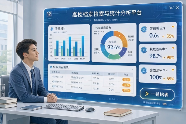高等院校档案管理解决方案:学籍、科研与学位论文分类归档(图3) 高校档案检索统计看板_档案.jpg